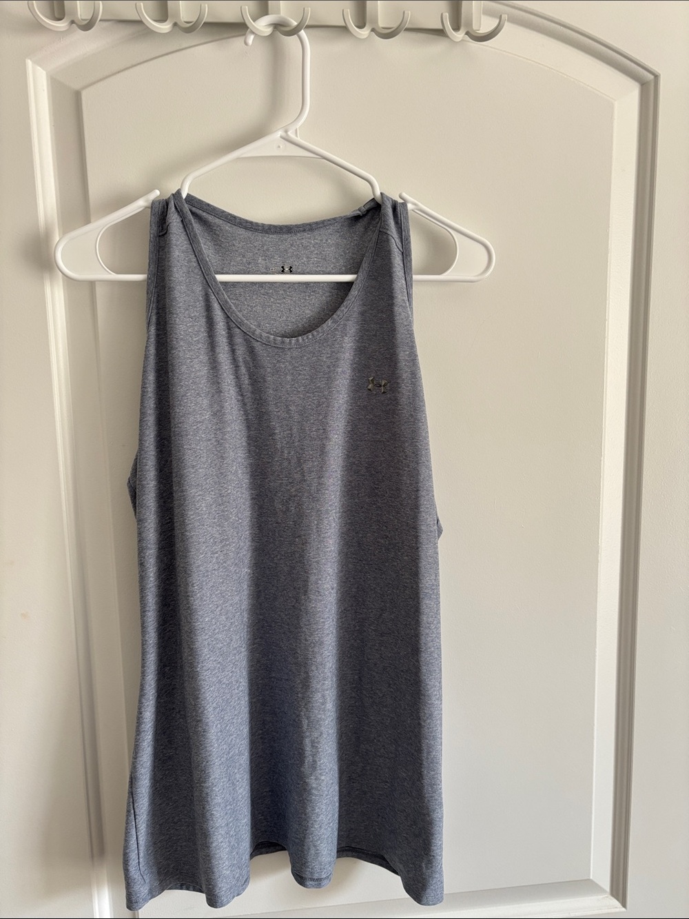 Under Armour Performance Tank Top Women's XL Gray Heathered Athletic Sleeveless